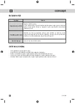 Preview for 6 page of Concept2 CONCW1000 Manual