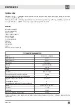 Preview for 3 page of Concept2 OPP1260ss Manual