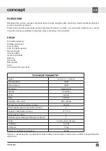 Preview for 3 page of Concept2 OPV3860ds Manual