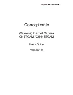 Conceptronic C54NETCAM User Manual preview