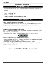 Preview for 6 page of Conceptronic CHD2MUSB3B Multi Language Quick Manual