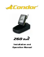 Condor 260 BAIT Installation And Operation Manual preview