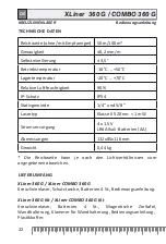 Preview for 22 page of CONDTROL 1-2-411 User Manual