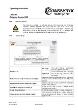 Preview for 71 page of Conductix-Wampfler LASSTEC 0521 Operating Instructions Manual