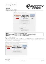 Preview for 75 page of Conductix-Wampfler LASSTEC 0521 Operating Instructions Manual