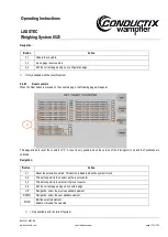 Preview for 107 page of Conductix-Wampfler LASSTEC 0521 Operating Instructions Manual