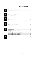 Preview for 4 page of Condux CableGlider LW User'S Manual & Safety Manual