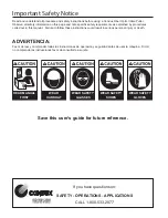 Preview for 2 page of Condux CableGlider User Manual And Safety Manual