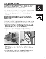 Preview for 7 page of Condux CableGlider User Manual And Safety Manual