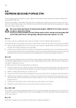 Preview for 66 page of Conel CLEAR 2.0 Operating Instructions Manual