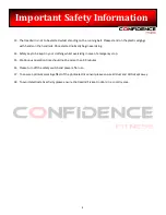 Preview for 4 page of Confidence MTI User Manual