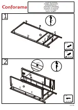 Preview for 2 page of CONFORAMA 8-25/2018 Assembly Instructions Manual