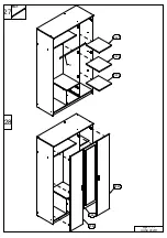 Preview for 11 page of CONFORAMA HANA 3K2FO 11000617 Assembling Instructions