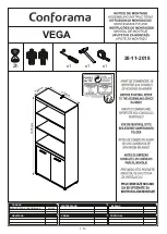 CONFORAMA VEGA Assembling Instructions preview