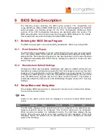 Preview for 73 page of Congatec X945 User Manual