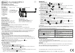 Preview for 1 page of Conmetall Meister COXT710351 Operating And Safety Instructions Manual