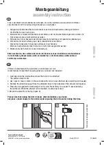 Conmetall Meister TECB3443 Assembly Instruction preview