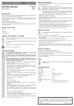 Preview for 4 page of Conrad Electronic 57 75 89 Operating Instructions