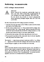 Preview for 19 page of Conrad Electronic ME-42 Operating Instructions Manual