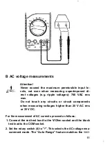 Preview for 20 page of Conrad Electronic ME-42 Operating Instructions Manual