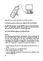 Preview for 27 page of Conrad Electronic ME-42 Operating Instructions Manual