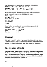 Preview for 29 page of Conrad Electronic ME-42 Operating Instructions Manual