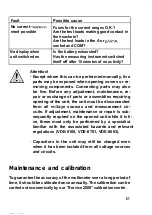 Preview for 30 page of Conrad Electronic ME-42 Operating Instructions Manual