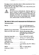 Preview for 31 page of Conrad Electronic ME-42 Operating Instructions Manual