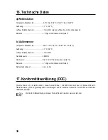 Preview for 30 page of Conrad Electronic WS-8035IT Operating Instructions Manual