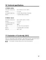 Preview for 57 page of Conrad Electronic WS-8035IT Operating Instructions Manual