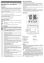 Preview for 3 page of Conrad KW-9150 Operating Instructions Manual