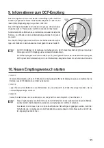 Preview for 11 page of Conrad RW 53 Operating Instructions Manual