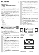 Conrad Voltcraft VC 5000-2 Operating Instructions Manual preview