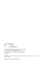 Preview for 2 page of Consilium Salwico ST600EX-IR Calibration Instruction