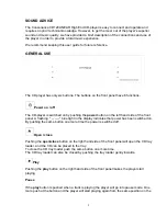 Preview for 2 page of Consonance CD120 Linear User Manual