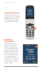 Preview for 4 page of Consumer Cellular DORO PhoneEasy 626 Quick Tips Manual