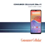 Preview for 1 page of Consumer Cellular ZMax 11 Quick Start Manual