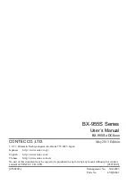 Preview for 87 page of Contec 955S Series User Manual