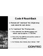 Preview for 30 page of Contec CheckMate IV RT-U49 Plus Manual