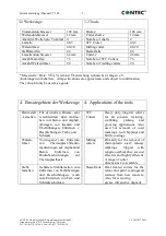 Preview for 5 page of Contec CT 200 Instruction Manual