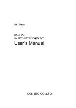 Preview for 1 page of Contec IPC-BX/M360C User Manual