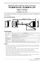 Contec PCA68PS-0.5P User Manual preview