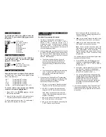 Preview for 6 page of Contec RT-U50DSR Programming And Operating Instructions