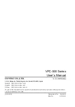 Preview for 59 page of Contec VPC-500 User Manual