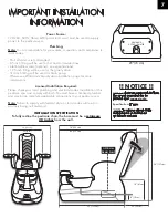 Preview for 7 page of CONTEGO JET-LINER NOVO Owner'S Manual