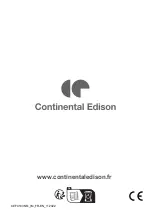 Preview for 79 page of CONTINENTAL EDISON CEFC193NFB User Manual