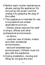 Preview for 53 page of CONTINENTAL EDISON CEFC238NFFULL Instruction Manual