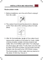 Preview for 42 page of CONTINENTAL EDISON CEH6062IX Instruction Manual