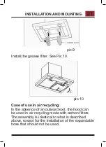 Preview for 46 page of CONTINENTAL EDISON CEH6062IX Instruction Manual