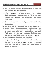 Preview for 5 page of CONTINENTAL EDISON CEHDI6450FULLIX9 User Manual